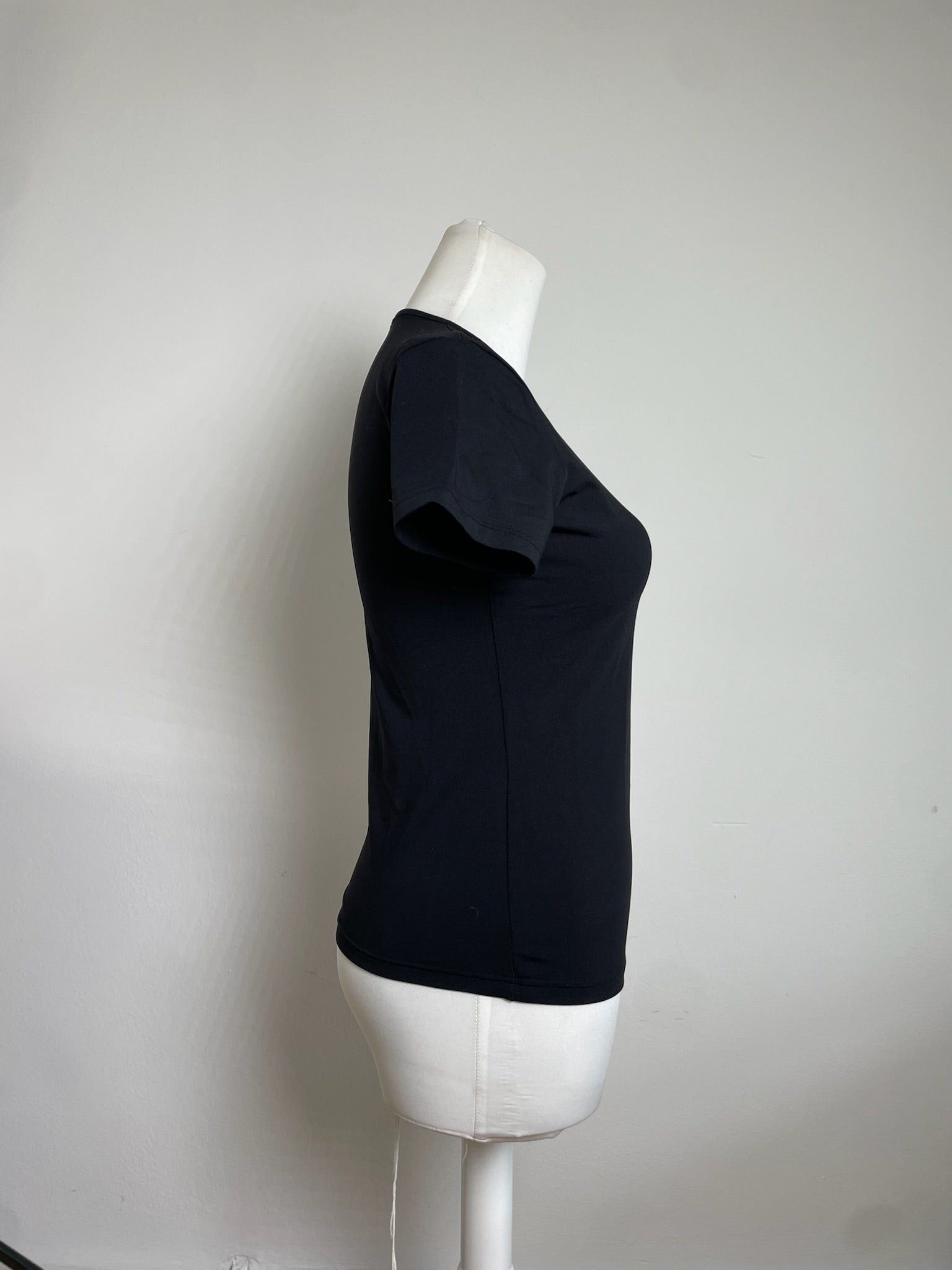 Fendi Vintage Cotton T Shirt Black Size XS / US 0-2 / IT 36-38 - 6 Thumbnail