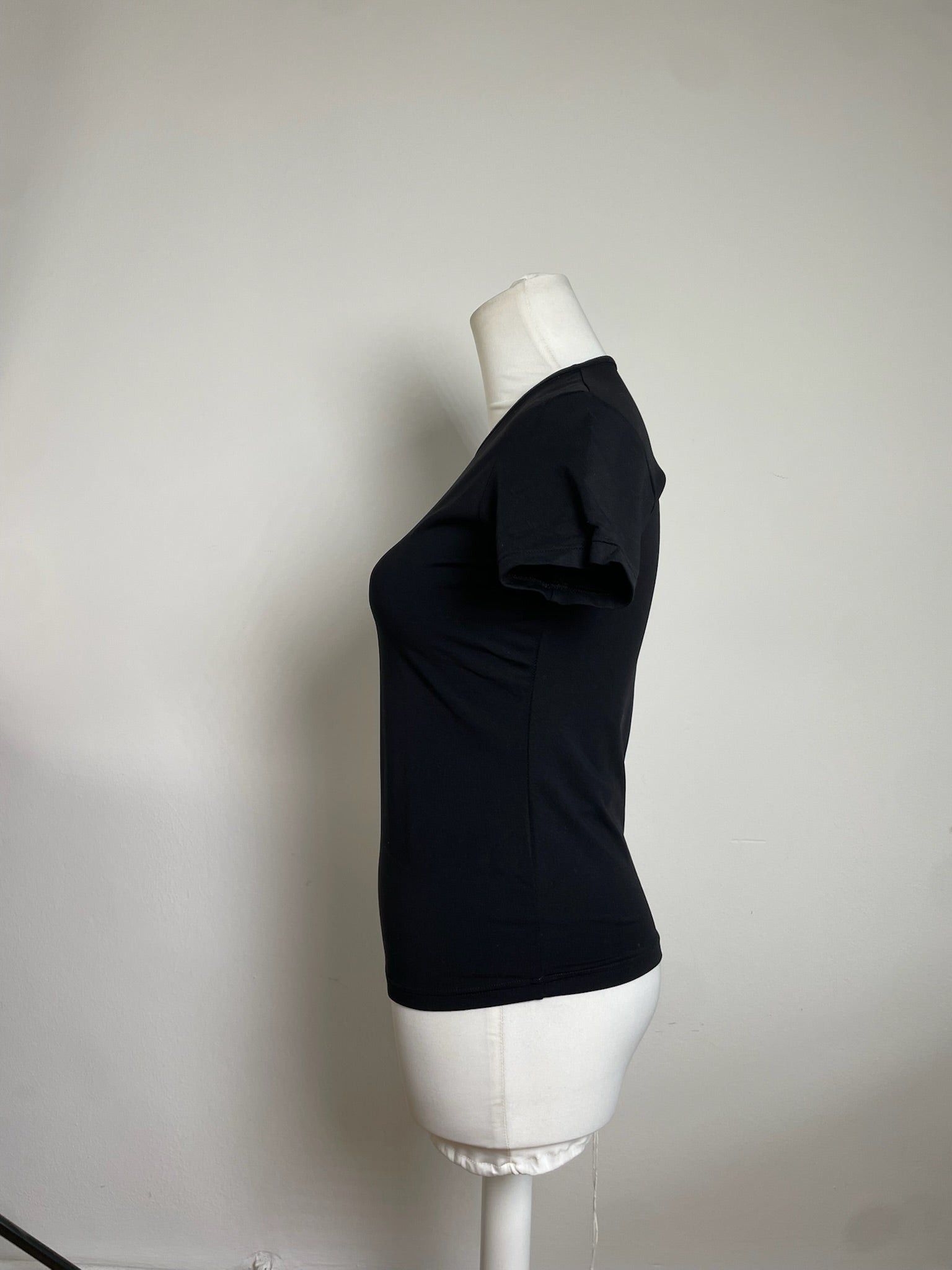 Fendi Vintage Cotton T Shirt Black Size XS / US 0-2 / IT 36-38 - 9 Thumbnail