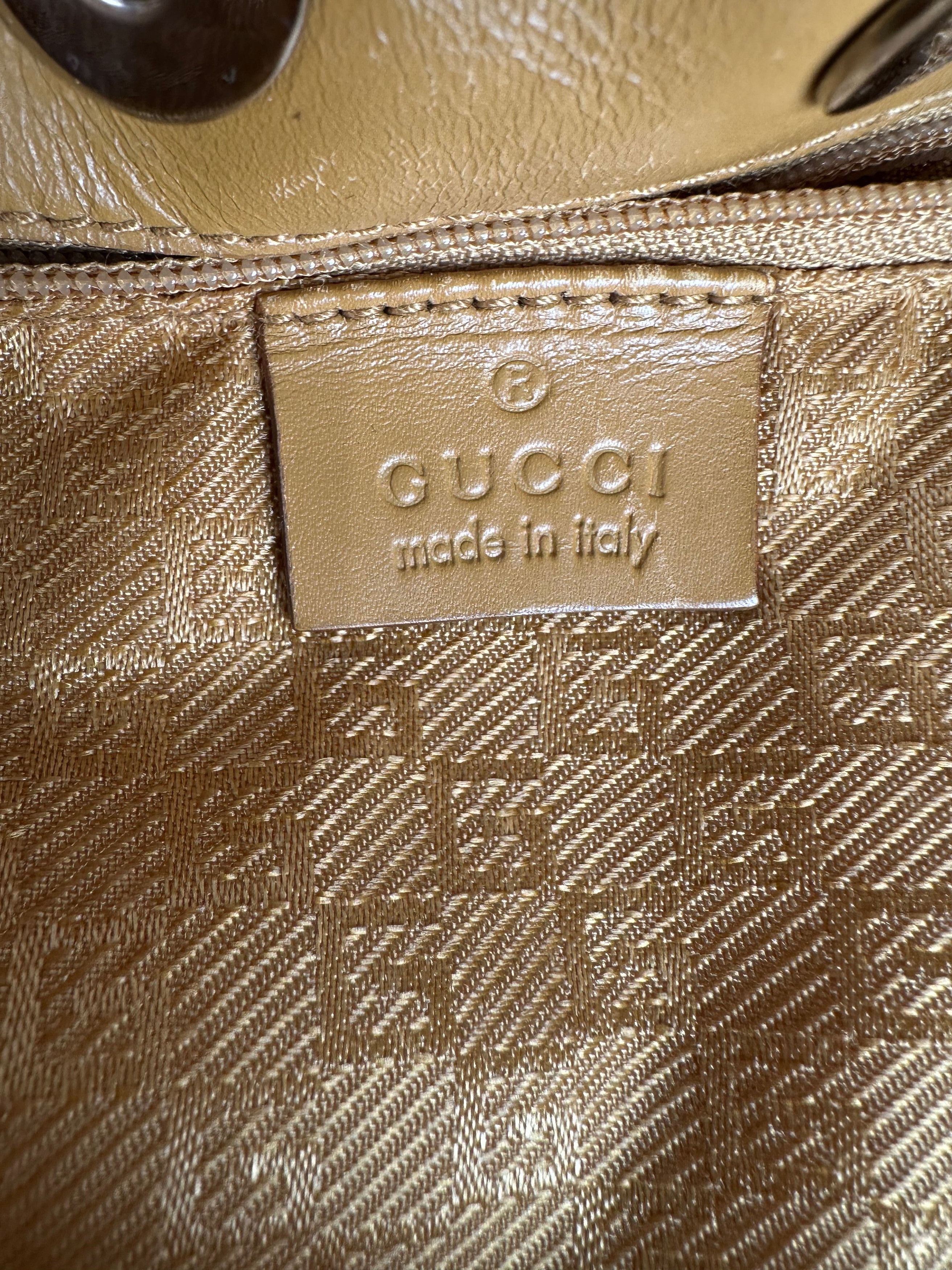 Gucci Pink Suede Hobo Bag with Drawstring Closure Size ONE SIZE - 7 Thumbnail