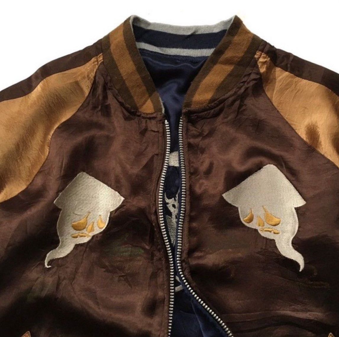 Vintage Vintage PPFM 2000s Sukajan Reversible Jacket Size US M / EU 48-50 / 2 - 5 Thumbnail