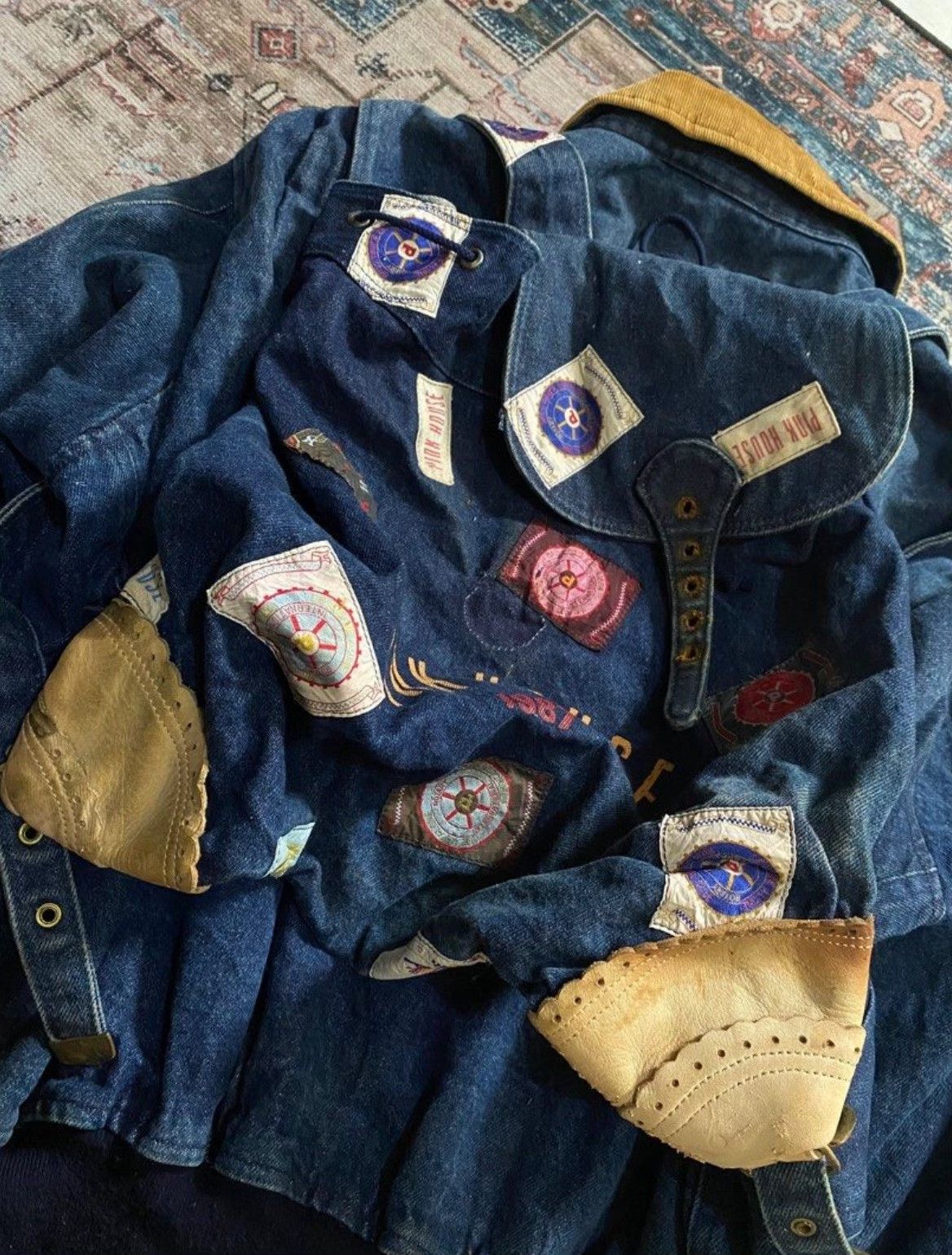 Vintage 1987 Pinkhouse MA-1 Backpack Jacket Size US M / EU 48-50 / 2 - 4 Thumbnail