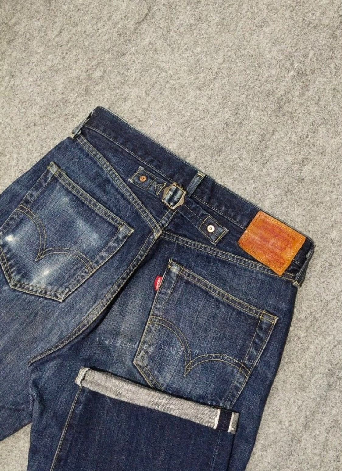 Vintage Vintage Levi's 90s 702xx BigE Selvedge Size US 31 - 2 Thumbnail