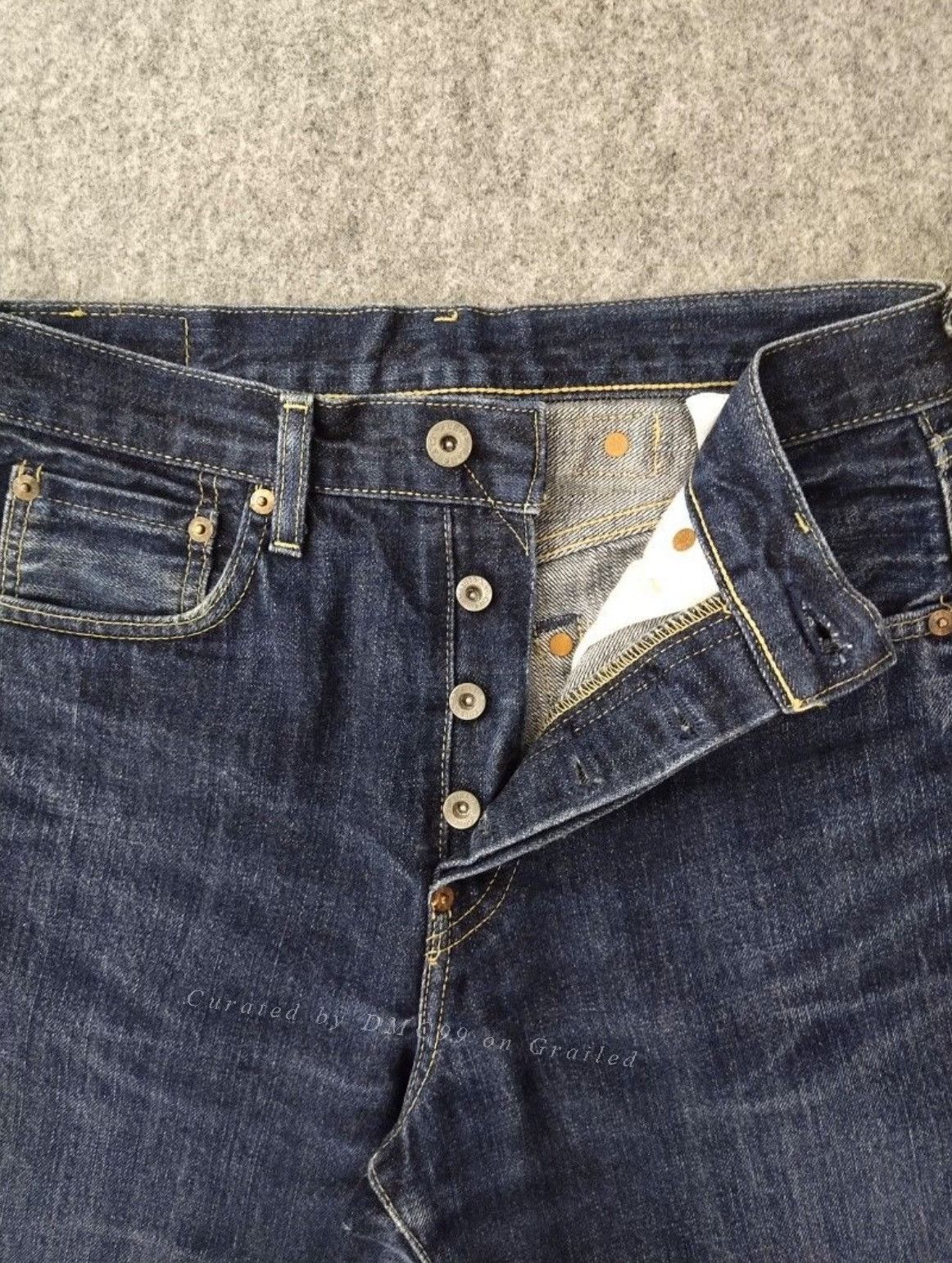 Vintage Vintage Levi's 90s 702xx BigE Selvedge Size US 31 - 5 Thumbnail