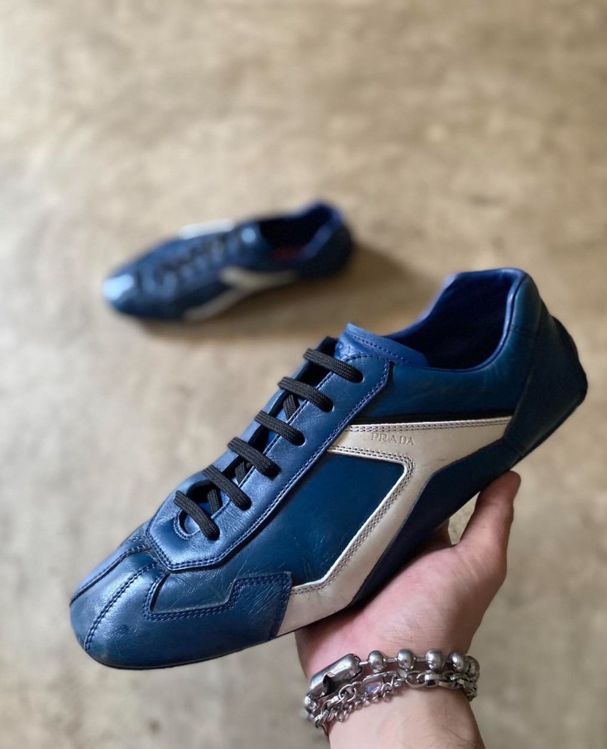 Vintage Vintage Prada 2000s Sport Monte Carlo Sneakers Size US 8 / EU 41 - 2 Thumbnail