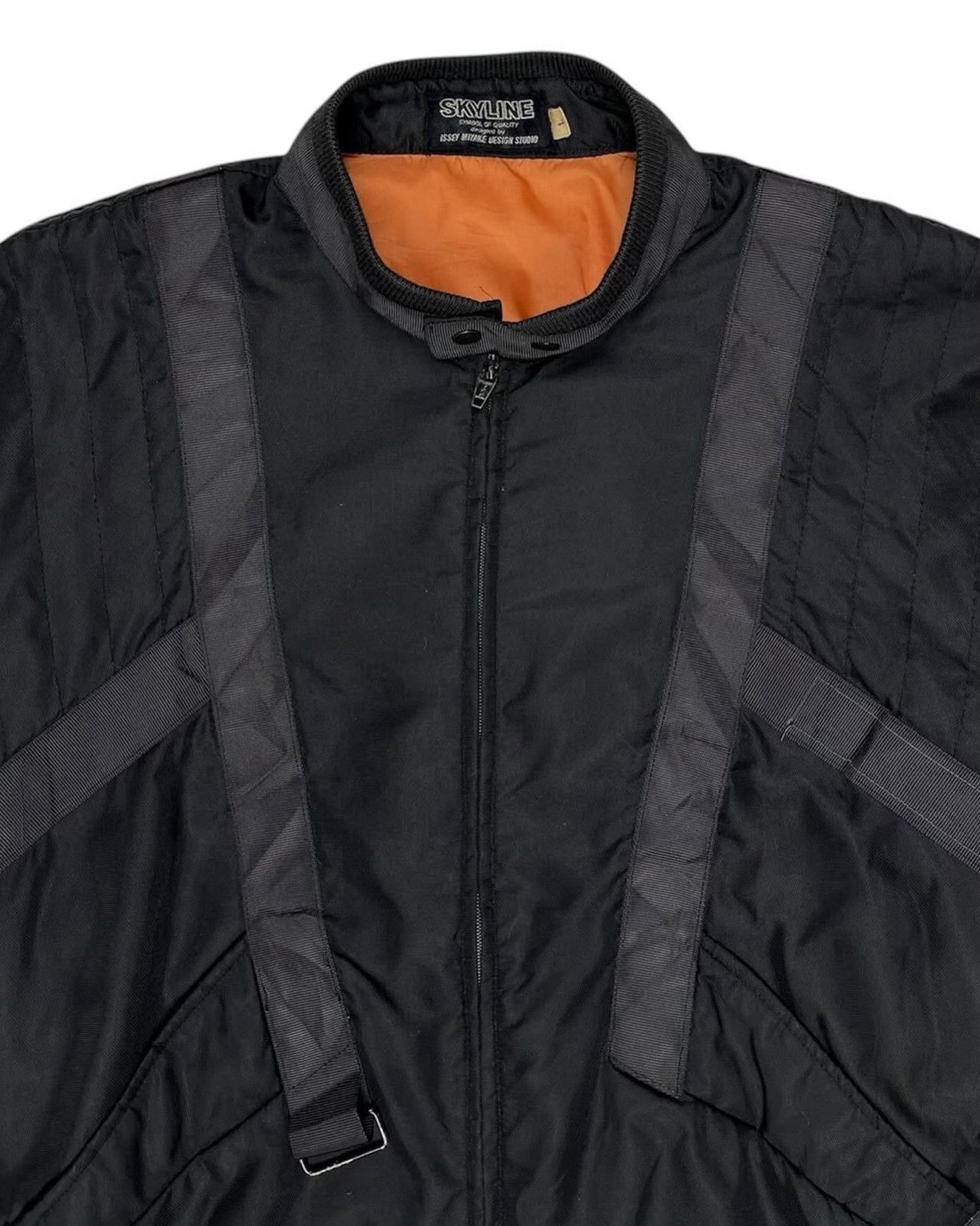 Vintage Vintage Issey Miyake 1980s Skyline Bomber Jacket Size US M / EU 48-50 / 2 - 2 Thumbnail