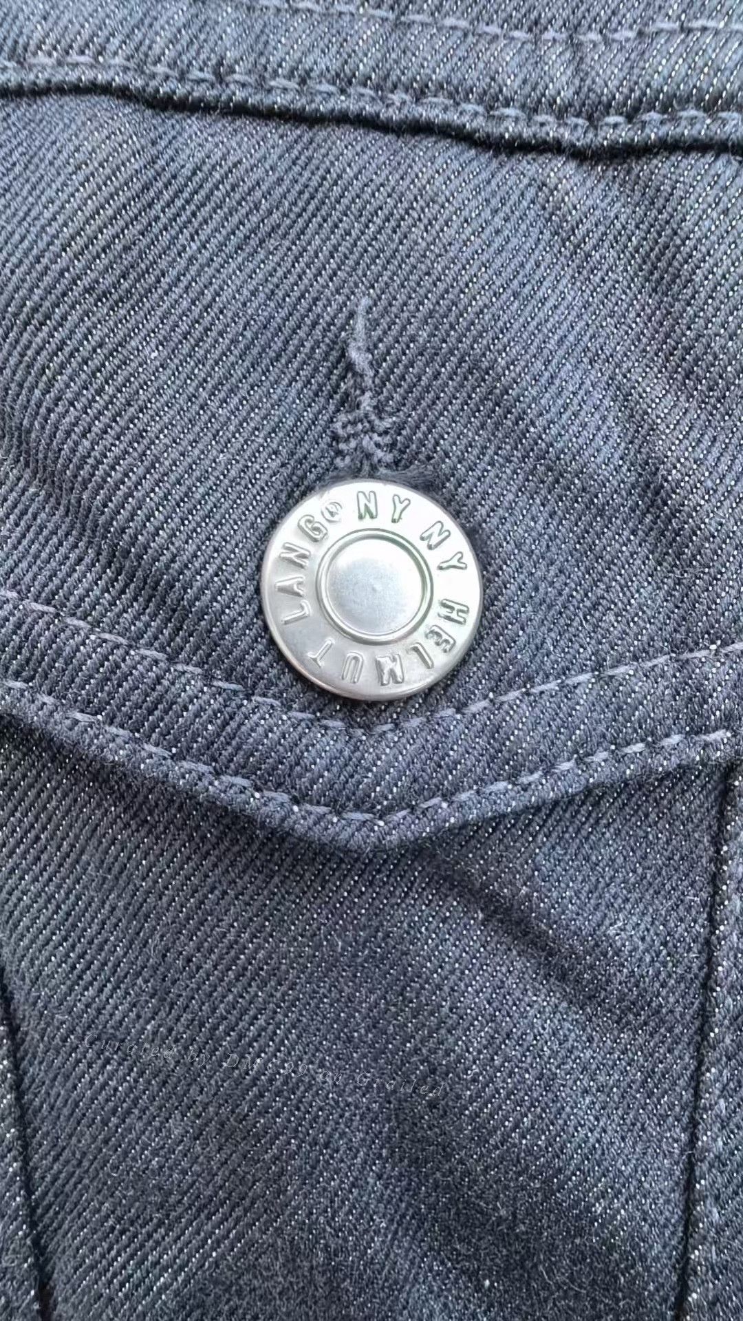 Helmut Lang Helmut Lang 1990s Raw Silk Denim Jacket Size US M / EU 48-50 / 2 - 4 Thumbnail