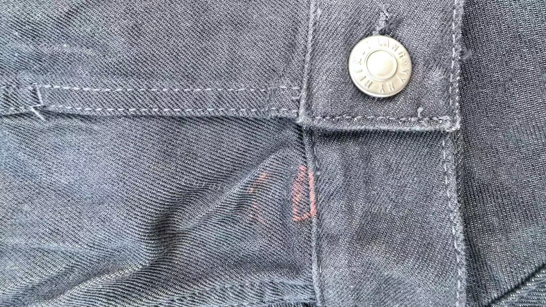 Helmut Lang Helmut Lang 1990s Raw Silk Denim Jacket Size US M / EU 48-50 / 2 - 9 Thumbnail