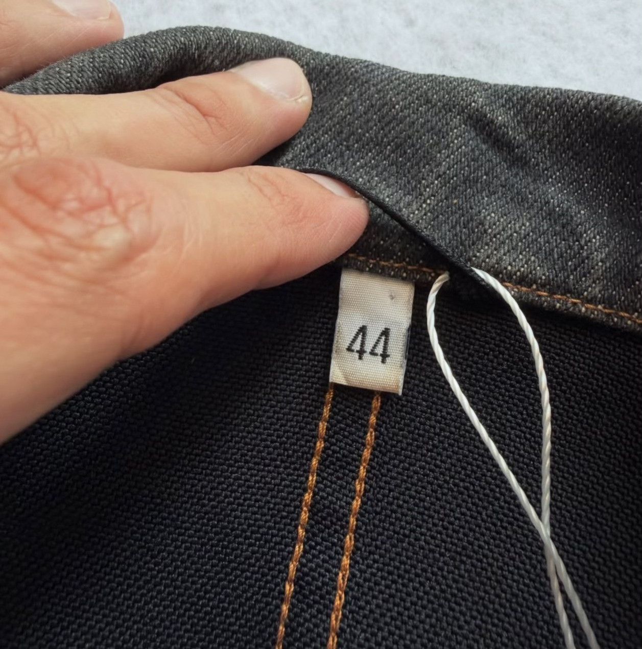 Vintage Vintage Marithe Francois Girbaud Double Breasted Cropped Denim Jacket Size M / US 6-8 / IT 42-44 - 6 Thumbnail