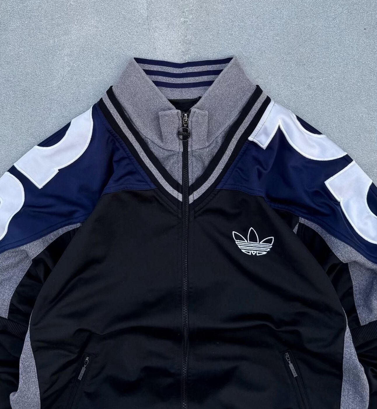 Vintage Vintage Adidas 1980s Track Jacket Big Logo Size US M / EU 48-50 / 2 - 4 Thumbnail