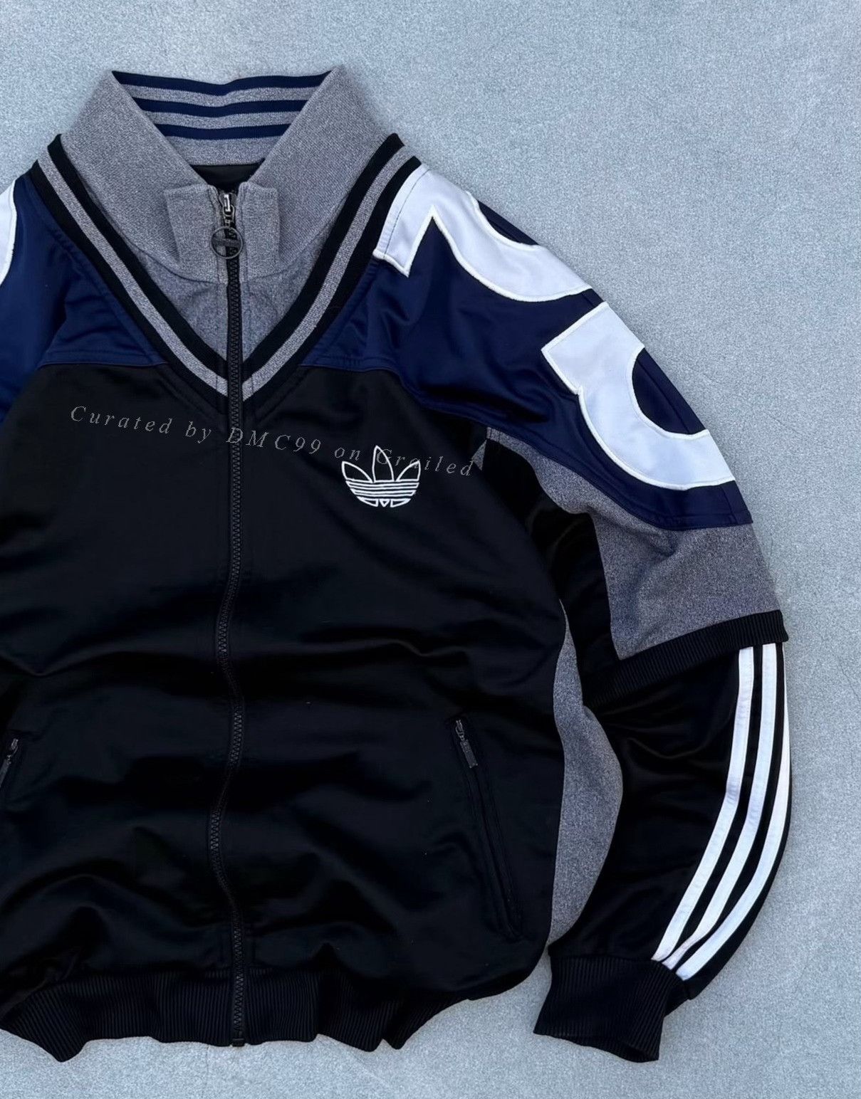 Vintage Vintage Adidas 1980s Track Jacket Big Logo Size US M / EU 48-50 / 2 - 3 Thumbnail
