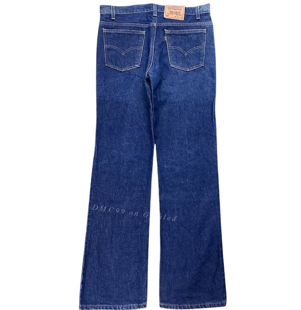 Vintage Vintage Levi's 90s 517 Orange Tab Bootcut Denim Pants Size US 30 / EU 46 - 3 Thumbnail