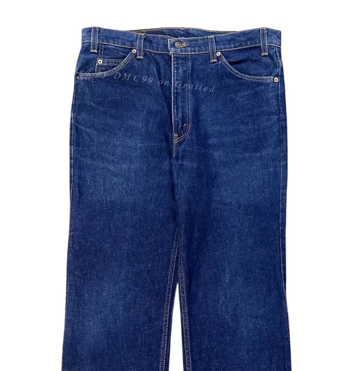 Vintage Vintage Levi's 90s 517 Orange Tab Bootcut Denim Pants Size US 30 / EU 46 - 2 Thumbnail