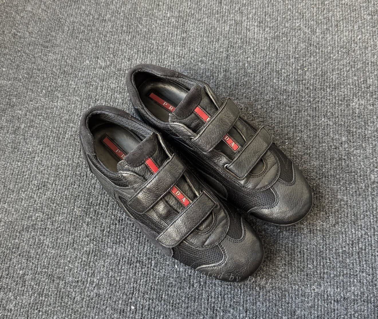 Vintage Vintage Prada 2000s Sport Monte Carlo Sneakers Size US 7 / EU 40 - 2 Thumbnail