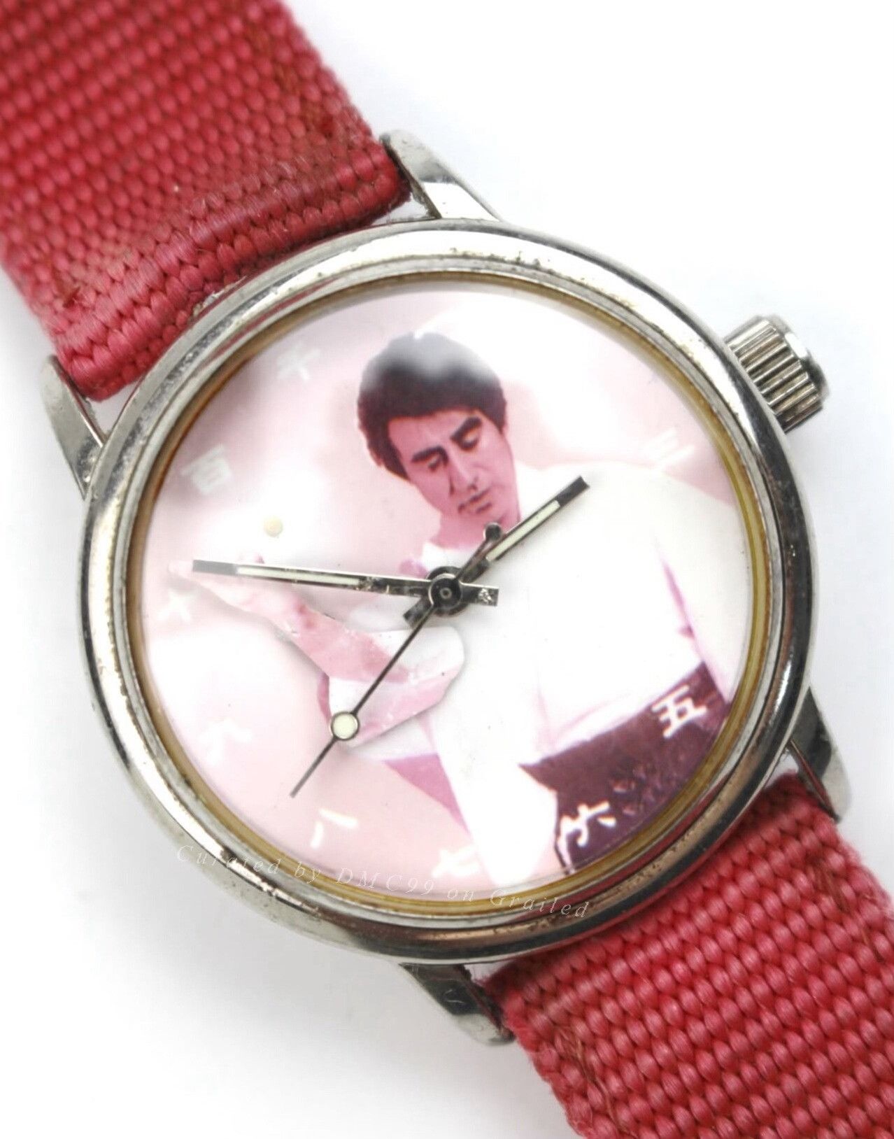 Vintage Vintage 1990s Japanese Waving Kanji Mechanical Watch Size ONE SIZE - 4 Thumbnail