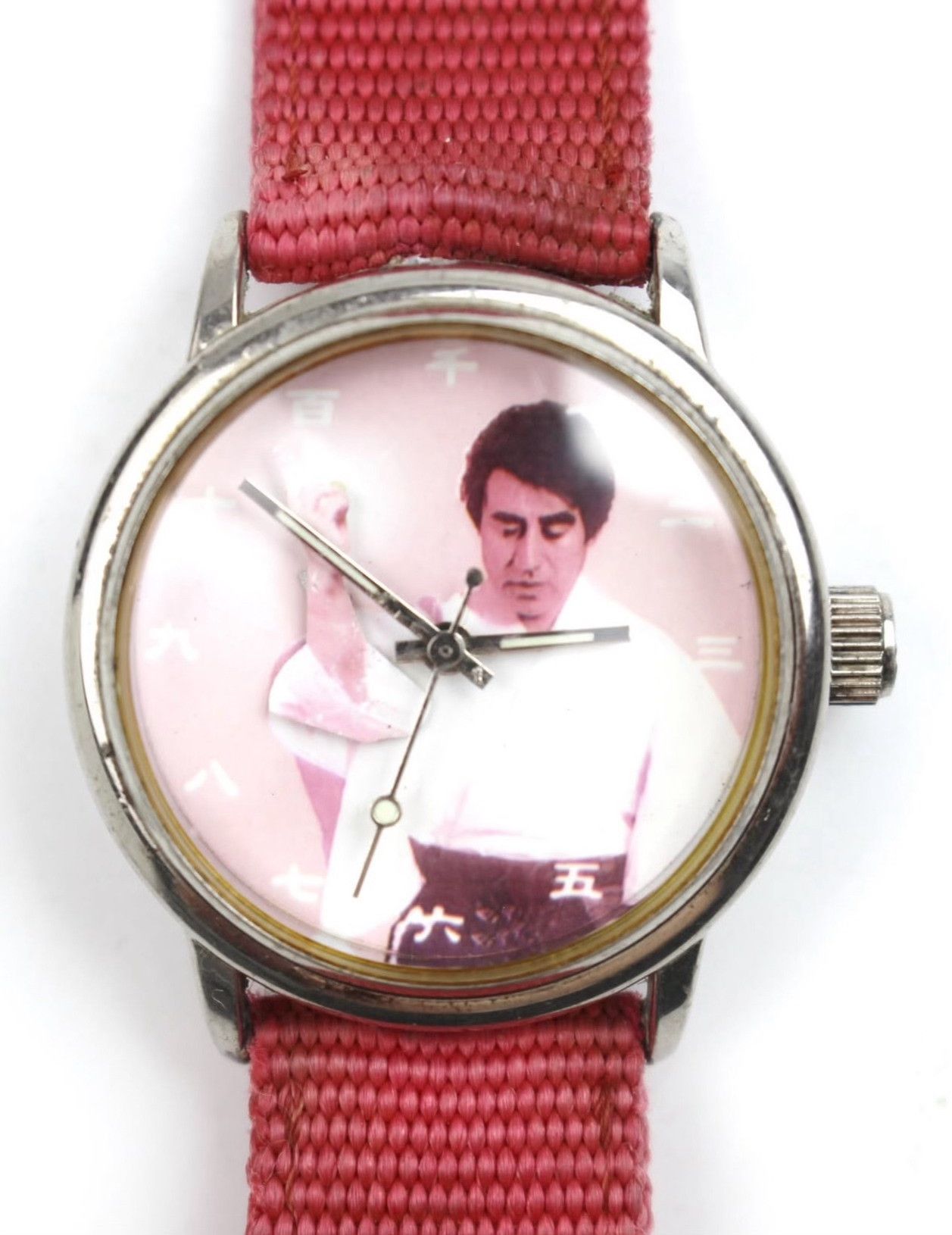 Vintage Vintage 1990s Japanese Waving Kanji Mechanical Watch Size ONE SIZE - 2 Thumbnail