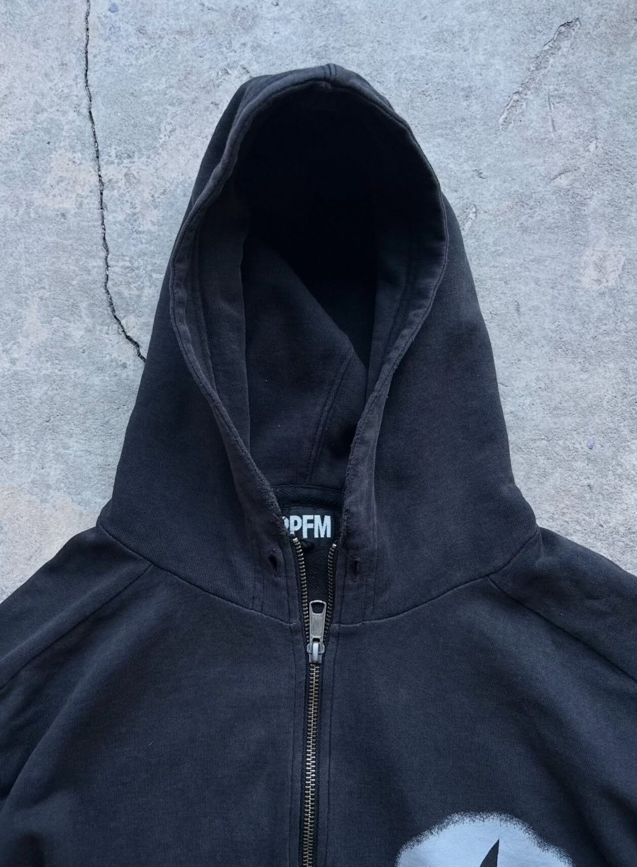 Vintage Vintage 2000s PPFM Black Slogan Hoodie Size US M / EU 48-50 / 2 - 7 Thumbnail