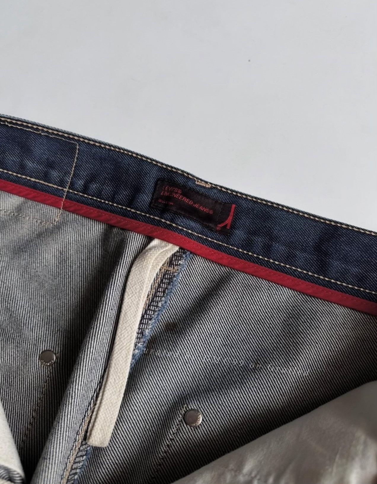Vintage Vintage 2000s Levi's Engineered Jeans LEJ Size US 30 / EU 46 - 6 Thumbnail