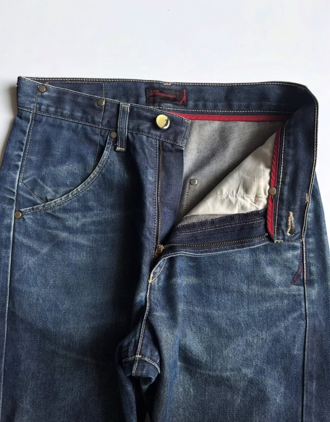 Vintage Vintage 2000s Levi's Engineered Jeans LEJ Size US 30 / EU 46 - 5 Thumbnail