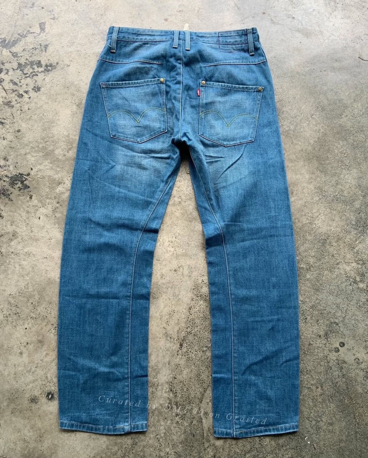 Vintage Vintage 2000s Levi's Engineered Jeans Size US 35 - 2 Thumbnail