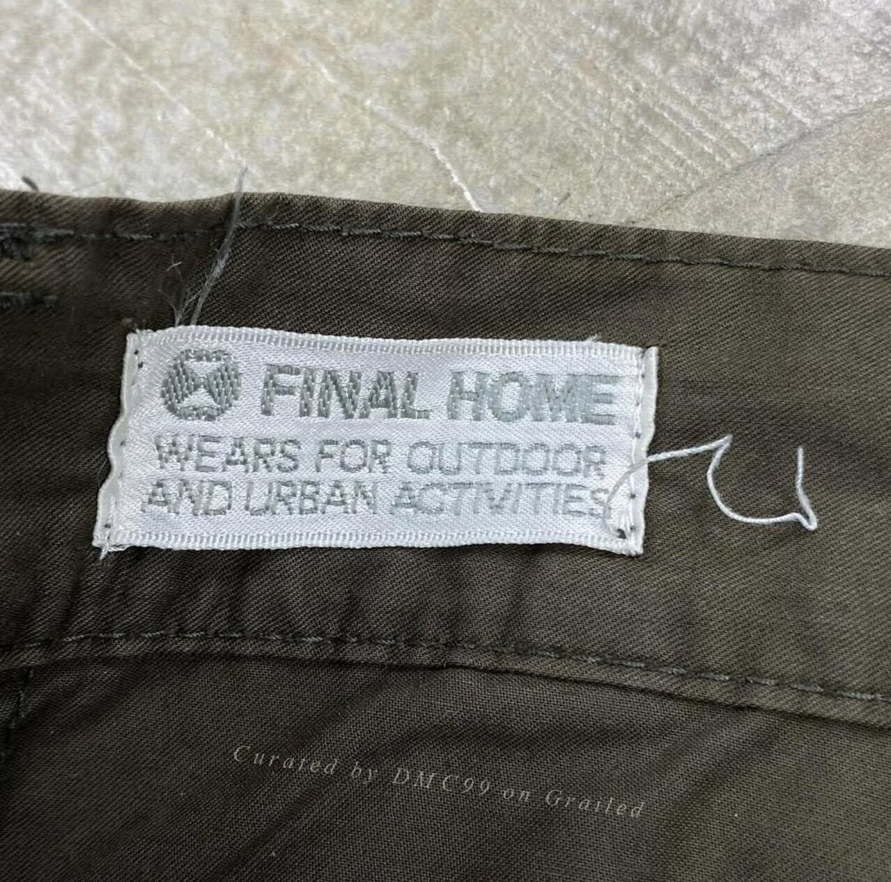 Vintage Vintage Final Home 2000s Side Snap Cargo Pants Size US 32 / EU 48 - 6 Thumbnail