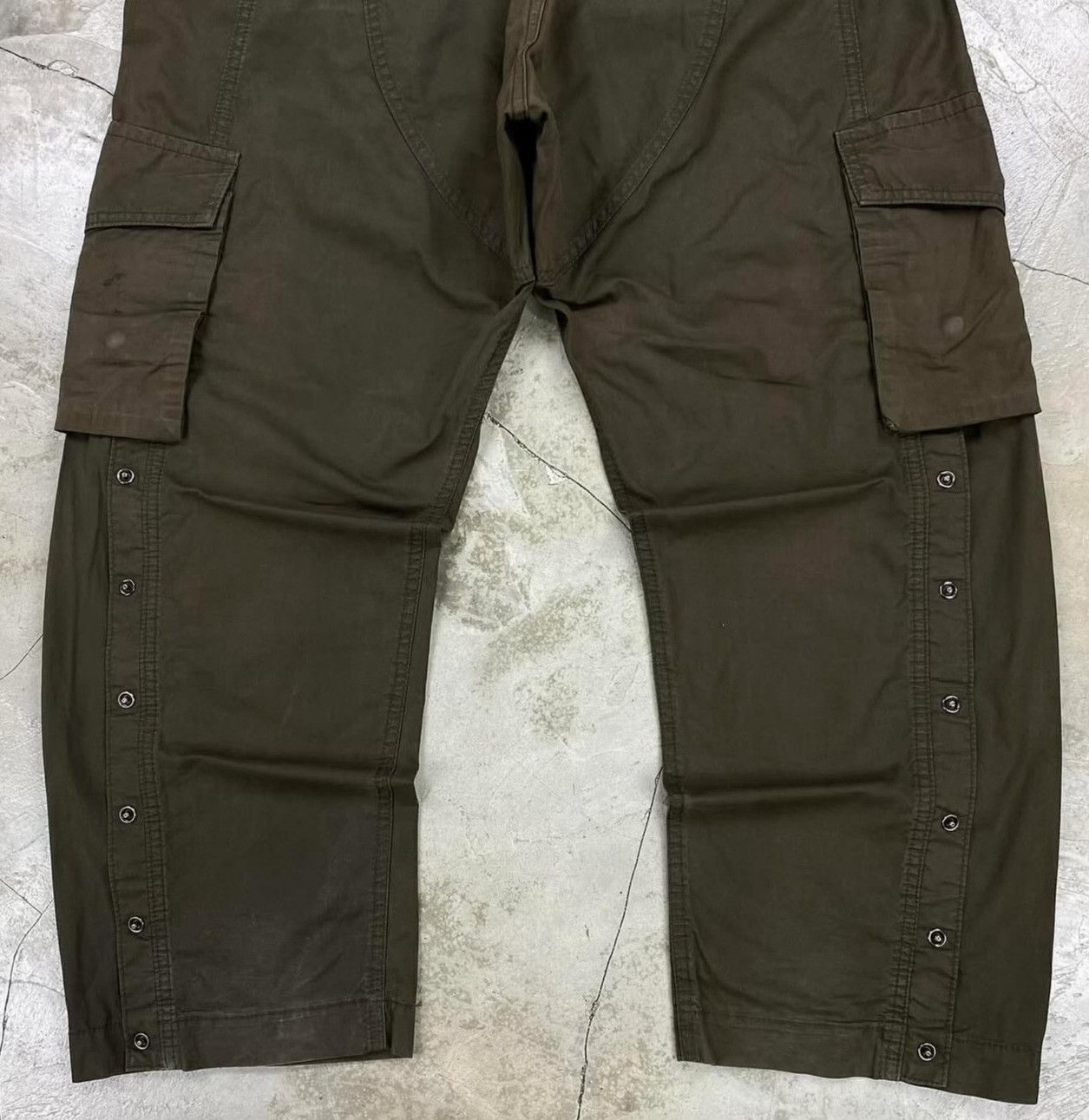 Vintage Vintage Final Home 2000s Side Snap Cargo Pants Size US 32 / EU 48 - 9 Thumbnail