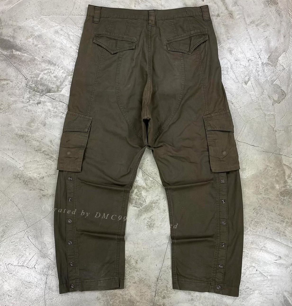 Vintage Vintage Final Home 2000s Side Snap Cargo Pants Size US 32 / EU 48 - 7 Thumbnail