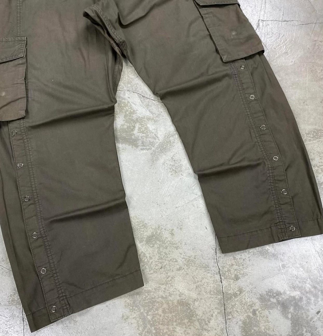 Vintage Vintage Final Home 2000s Side Snap Cargo Pants Size US 32 / EU 48 - 4 Thumbnail