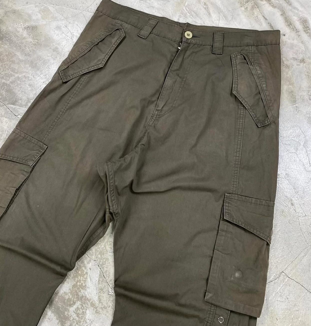 Vintage Vintage Final Home 2000s Side Snap Cargo Pants Size US 32 / EU 48 - 3 Thumbnail