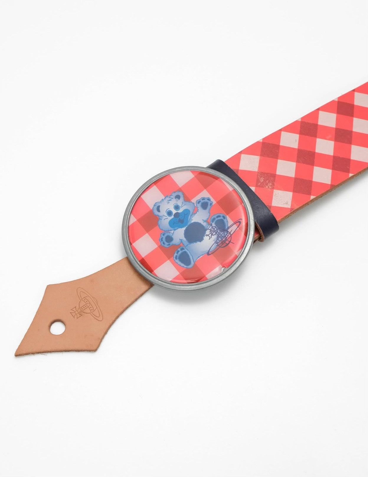 Vintage Vintage Vivienne Westwood Teddy Bear Gingham Belt Size ONE SIZE - 3 Thumbnail
