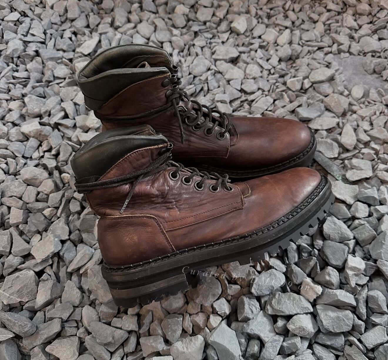 Vintage Vintage AllSaint PATENT LEATHER Boots Size US 8 / EU 41 - 8 Thumbnail