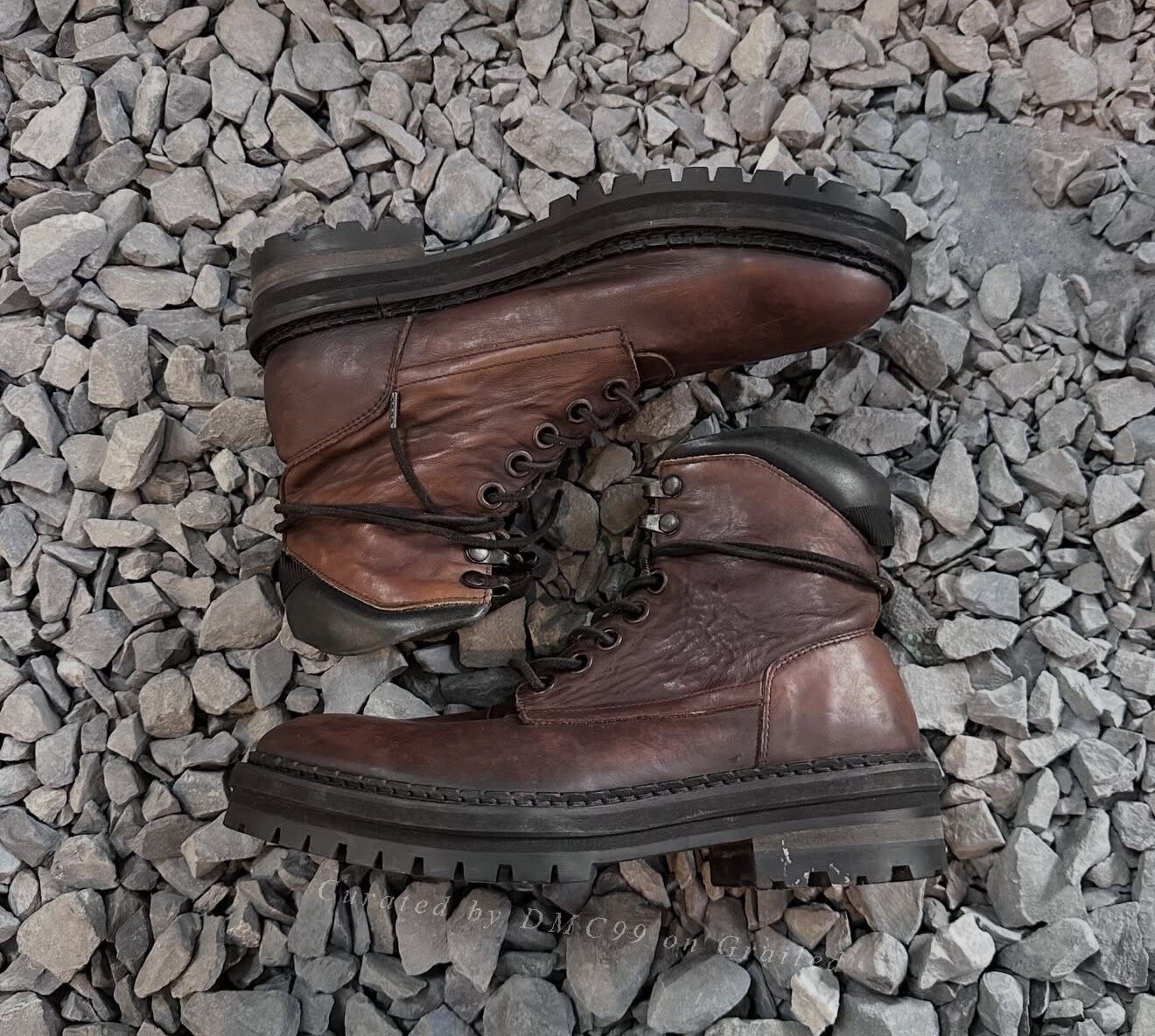 Vintage Vintage AllSaint PATENT LEATHER Boots Size US 8 / EU 41 - 3 Thumbnail