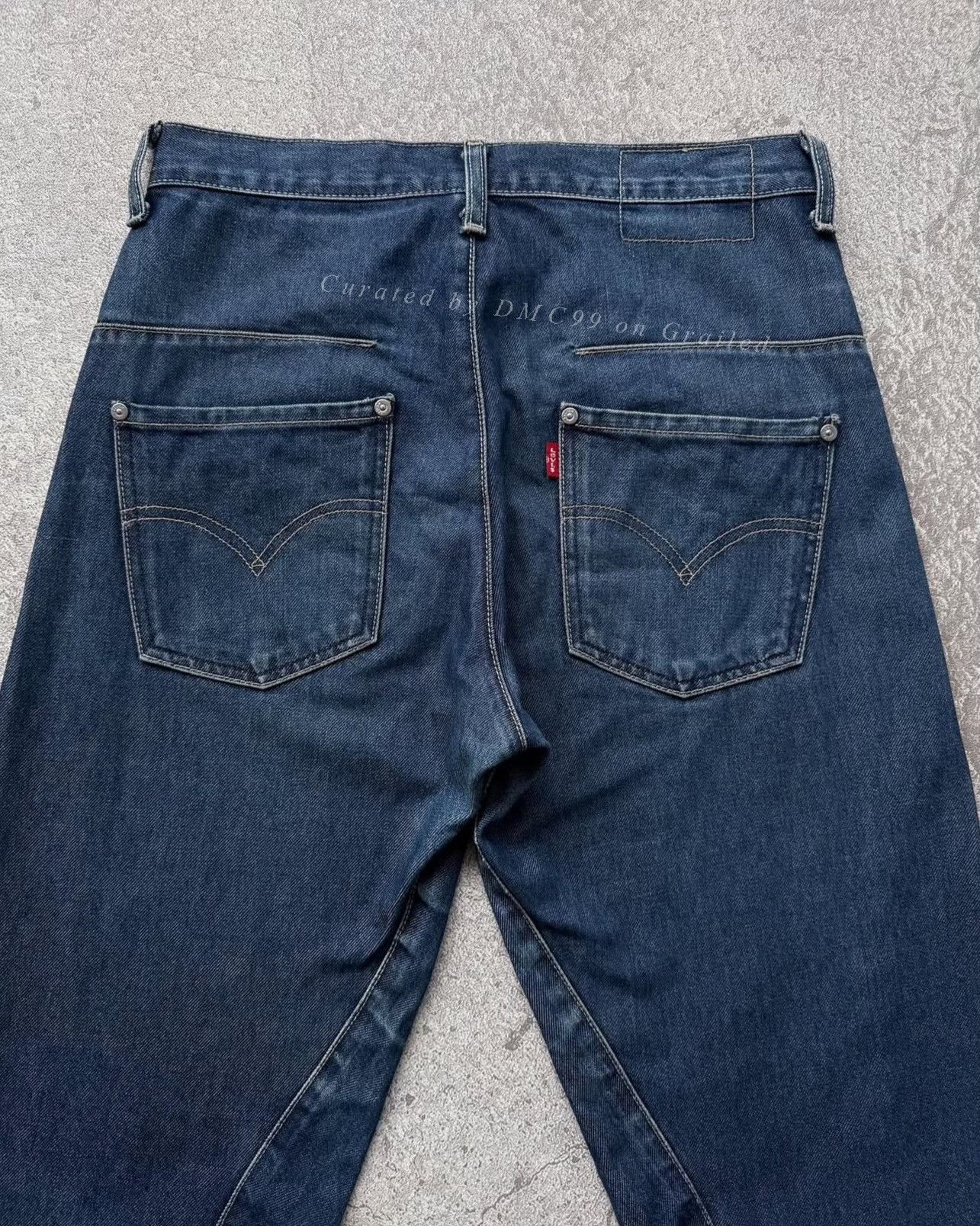 Vintage Vintage 2000s Levi's Engineered Jeans LEJ Size US 31 - 4 Thumbnail