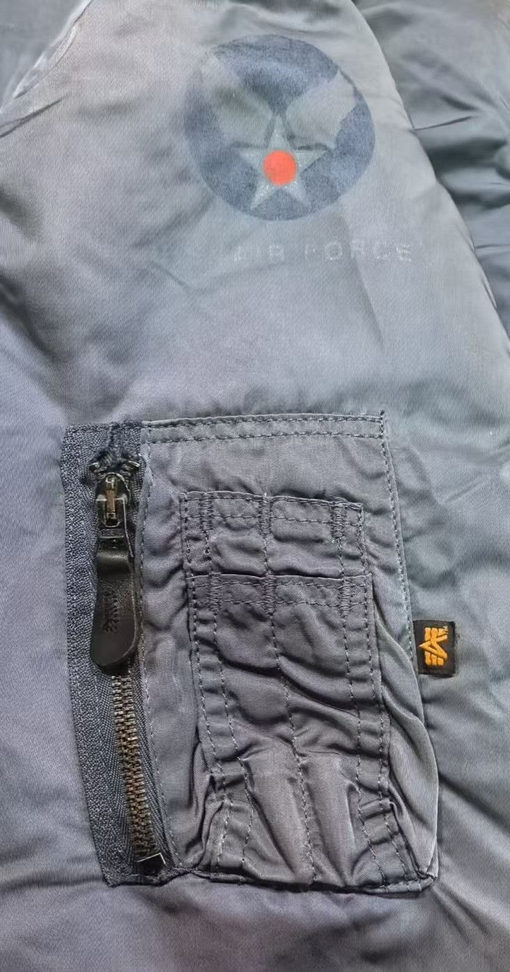 Vintage Vintage Alpha 90's B-15C Flight Jacket Size US L / EU 52-54 / 3 - 5 Thumbnail