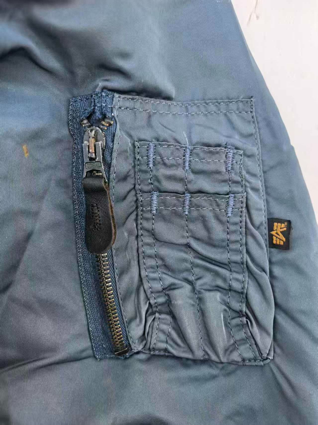 Vintage Vintage Alpha 90's B-15C Flight Jacket Size US L / EU 52-54 / 3 - 4 Thumbnail