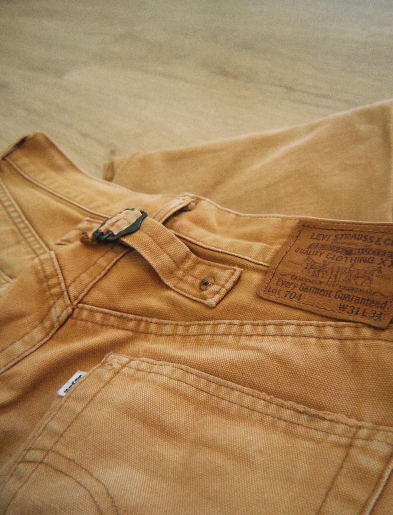 Vintage Vintage Levi's 1994 1930s Reproduction 704 Size US 30 / EU 46 - 5 Thumbnail