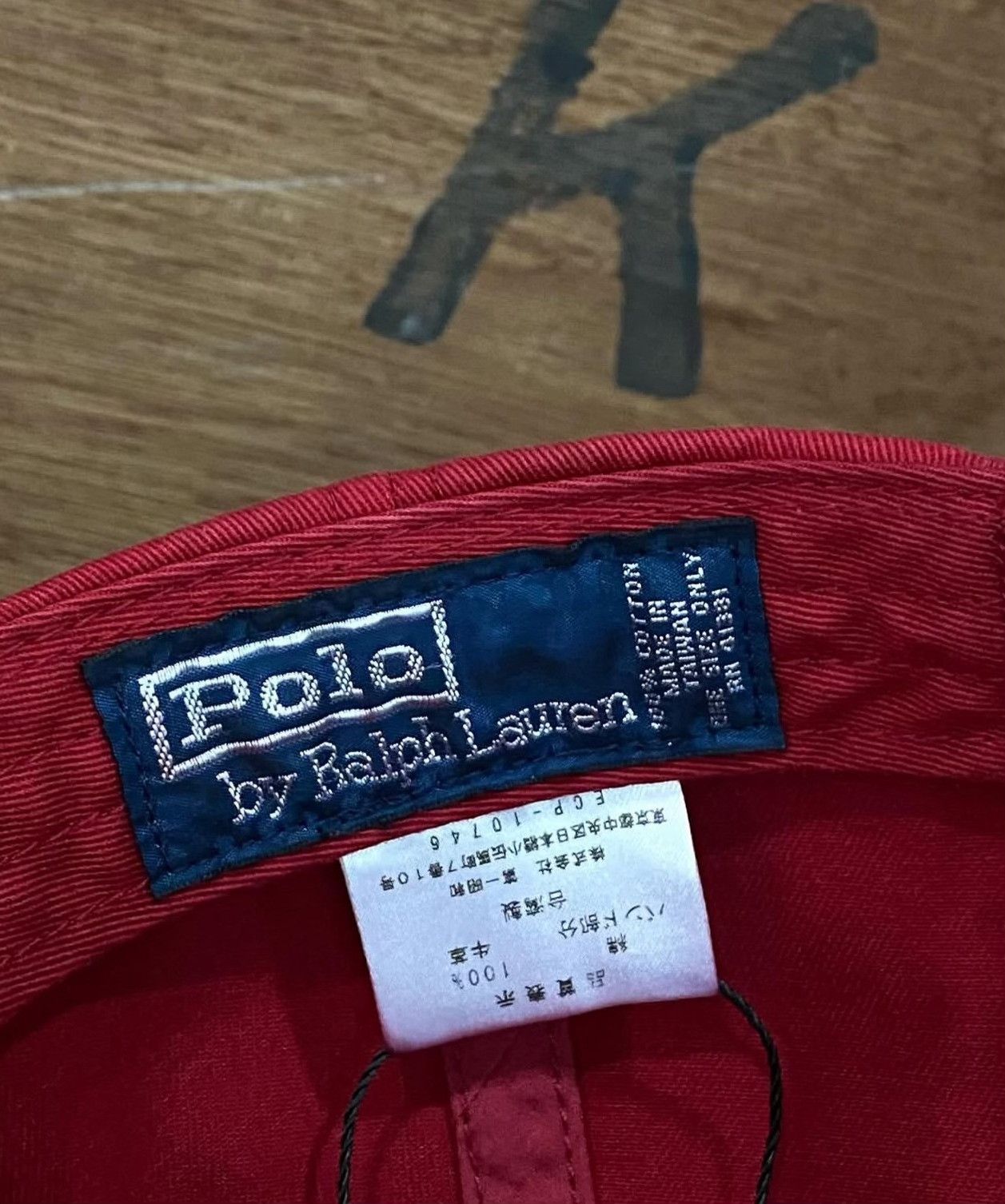 Vintage Vintage Polo Ralph Lauren 1990s Bear Red Hat Size ONE SIZE - 5 Thumbnail