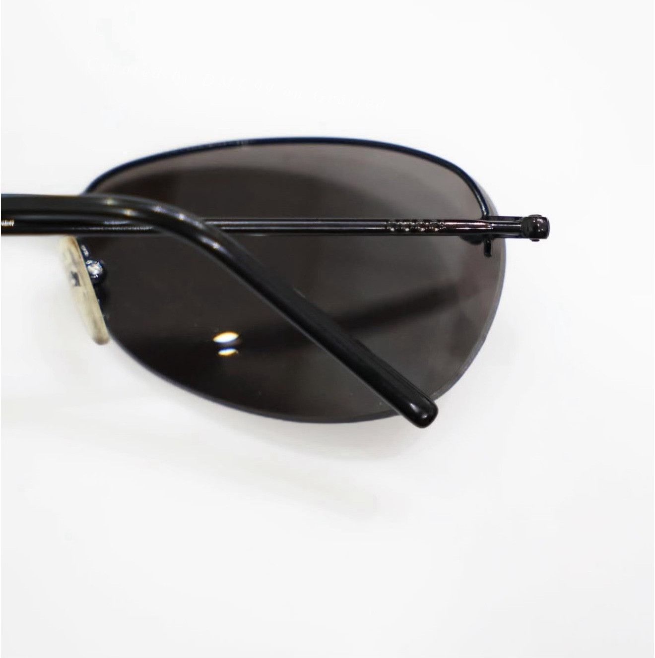 Vintage Vintage Gucci Slim Metal Frame Sunglasses Size ONE SIZE - 3 Thumbnail