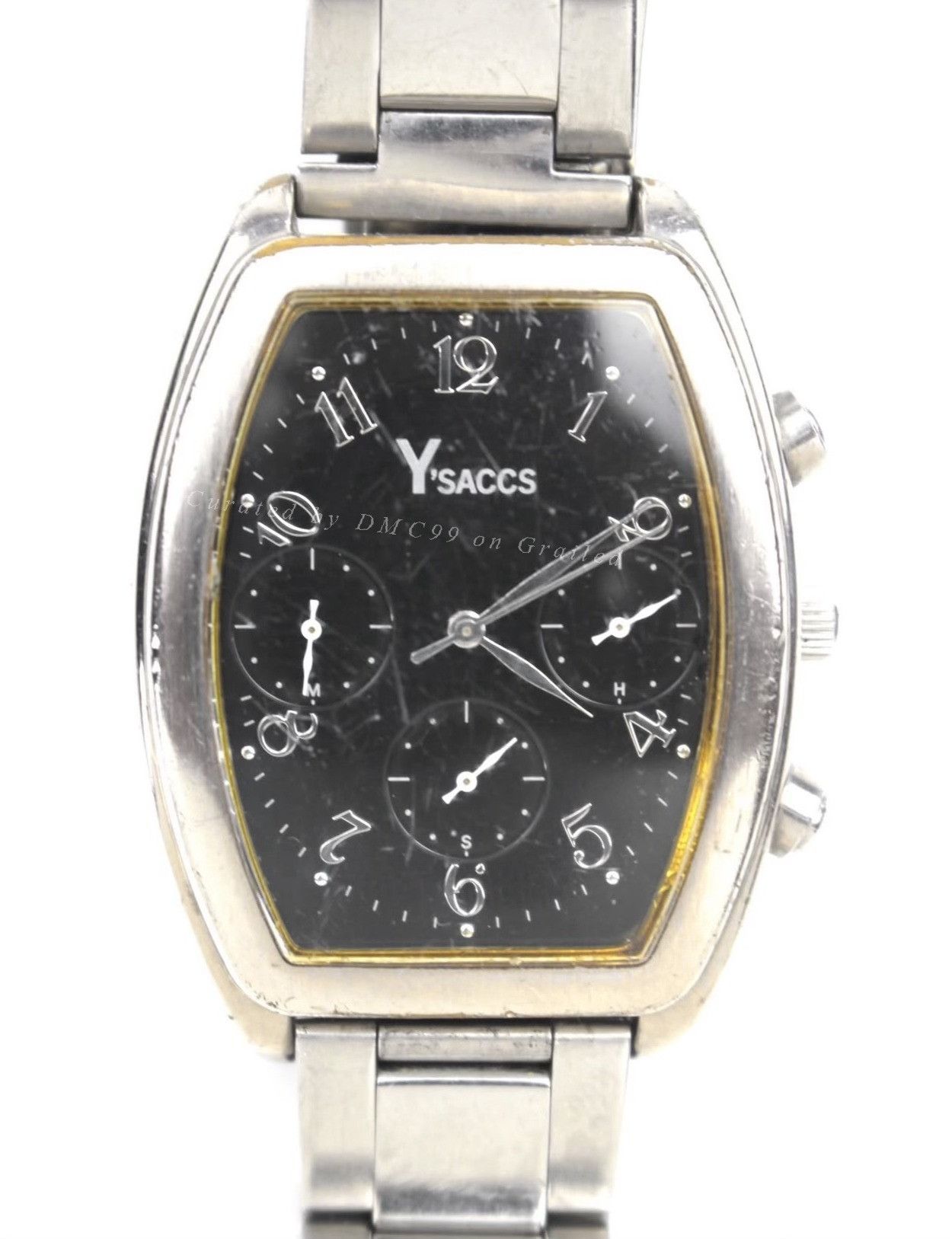Vintage Vintage Yohji Yamamoto Y'SACCS Tonneau Watch Size ONE SIZE - 2 Thumbnail