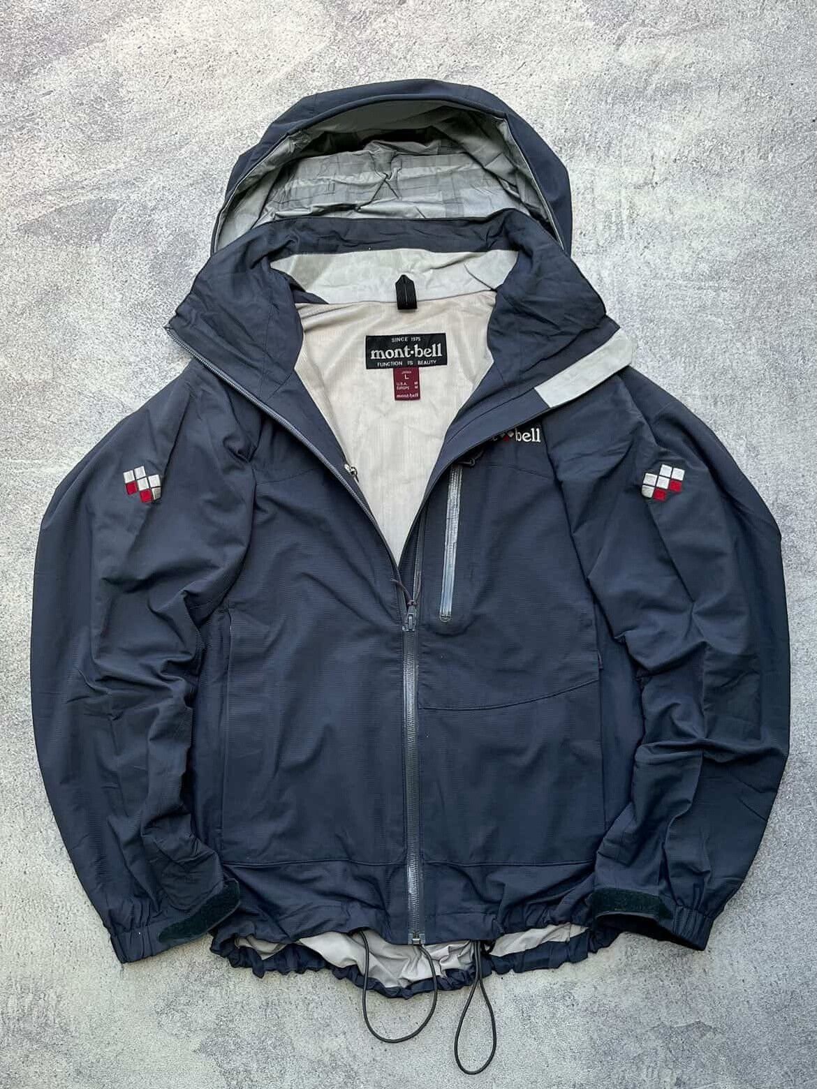 Vintage Vintage Montbell 2000's Thinsulate Rain Jacket Size US L / EU 52-54 / 3 - 3 Thumbnail