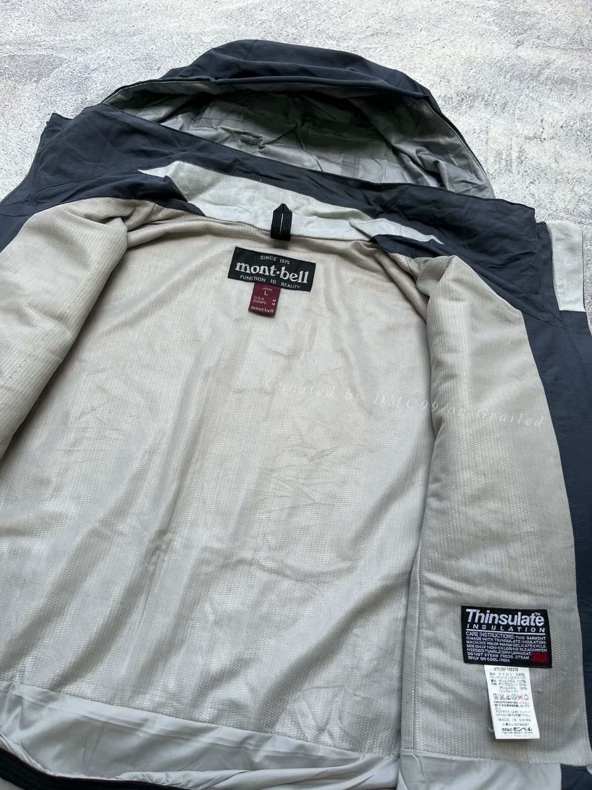 Vintage Vintage Montbell 2000's Thinsulate Rain Jacket Size US L / EU 52-54 / 3 - 4 Thumbnail