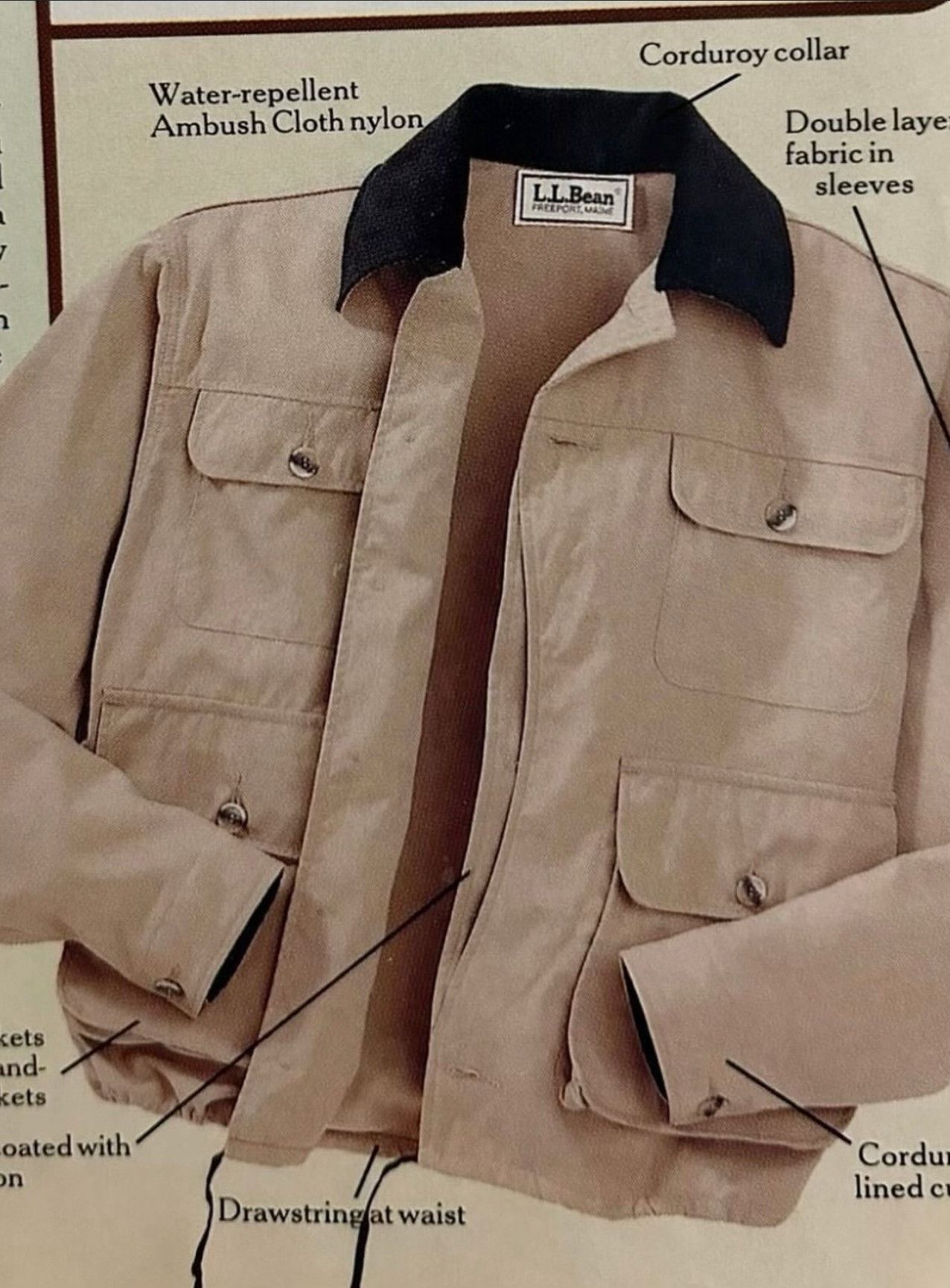 Vintage Vintage LL Bean 80's Forest Keeper Jacket Size US M / EU 48-50 / 2 - 2 Thumbnail