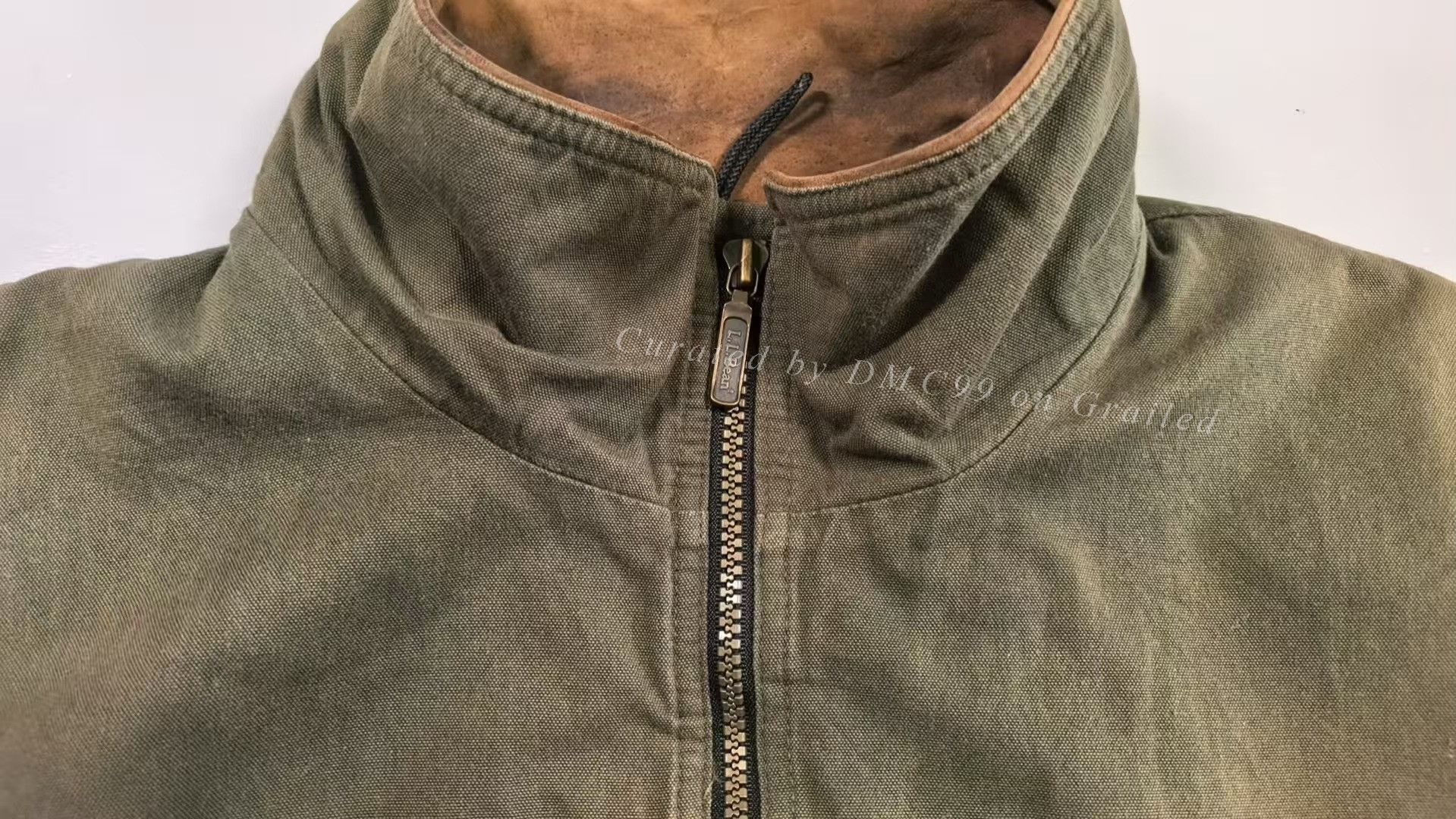 Vintage Vintage L.L.Bean Canvas Bomber Jacket Size US M / EU 48-50 / 2 - 8 Thumbnail