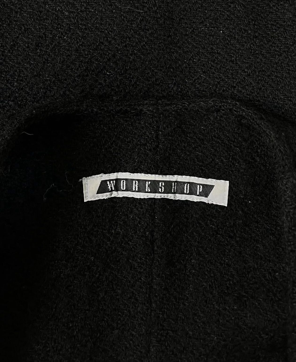Vintage Vintage Yohji Workshop Asymmetrical Wool Jacket Size US M / EU 48-50 / 2 - 2 Thumbnail