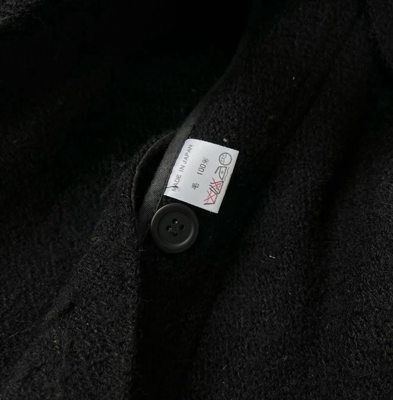 Vintage Vintage Yohji Workshop Asymmetrical Wool Jacket Size US M / EU 48-50 / 2 - 5 Thumbnail