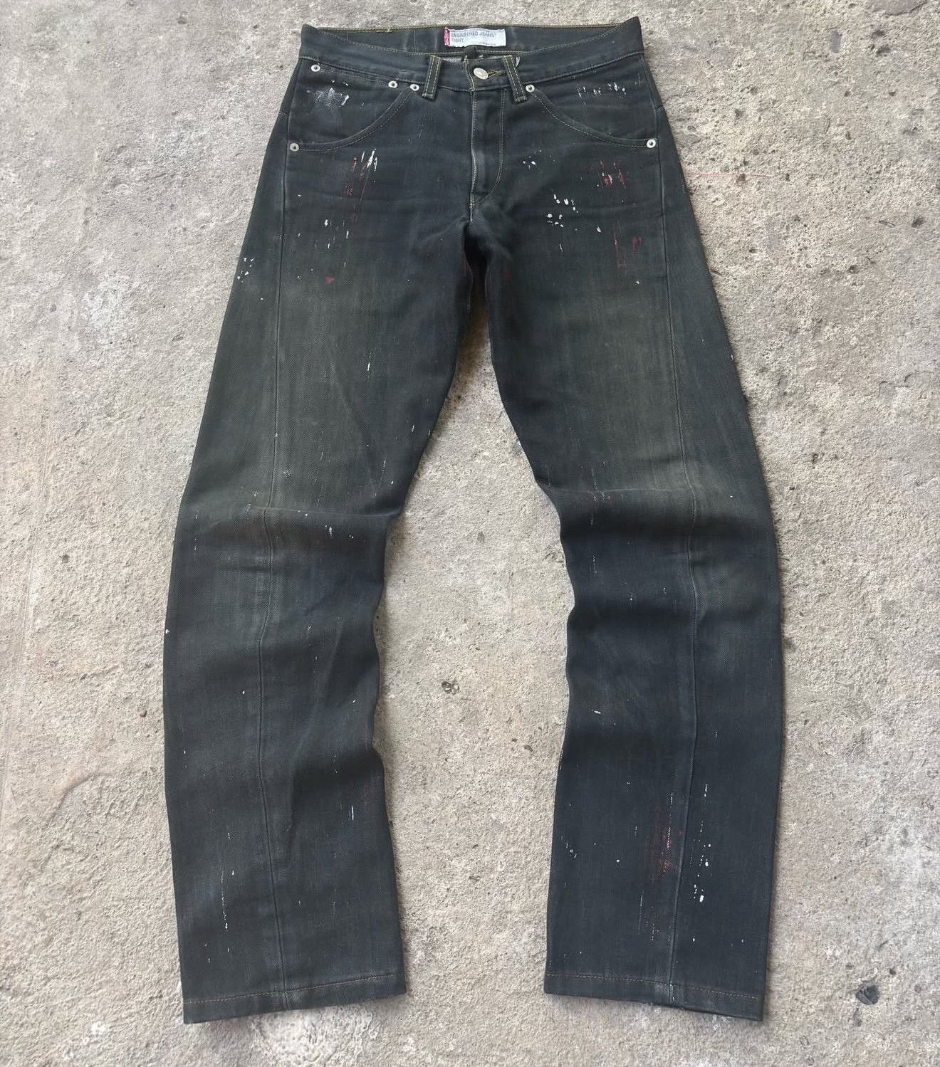 Vintage Vintage Levi's 1995 Engineered Jeans Size US 30 / EU 46 - 2 Thumbnail