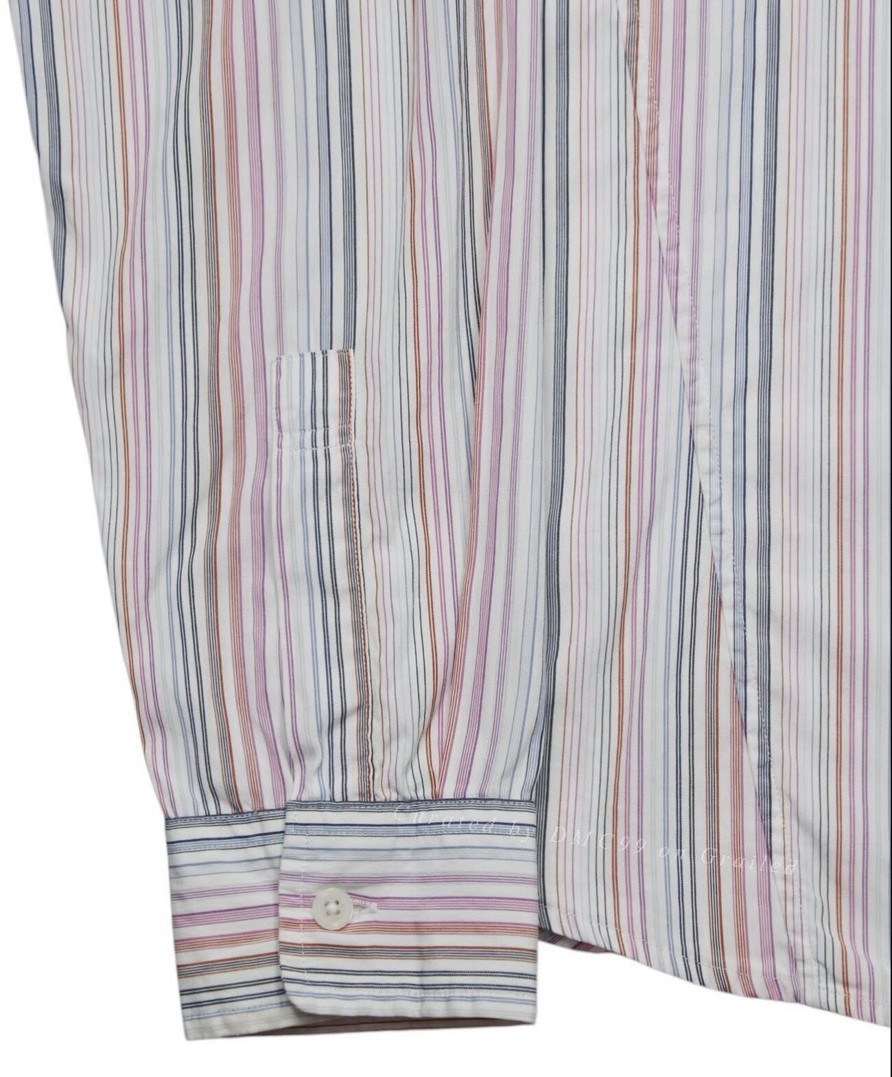 Vintage Vintage PPFM SS2006 Layered Striped Shirt Size US M / EU 48-50 / 2 - 4 Thumbnail