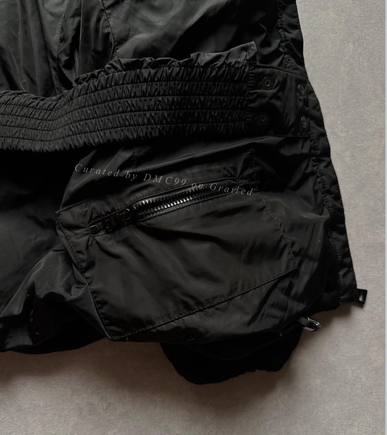 Vintage Vintage 2009 Prada Sport Black Puffer Jacket Size US M / EU 48-50 / 2 - 6 Thumbnail