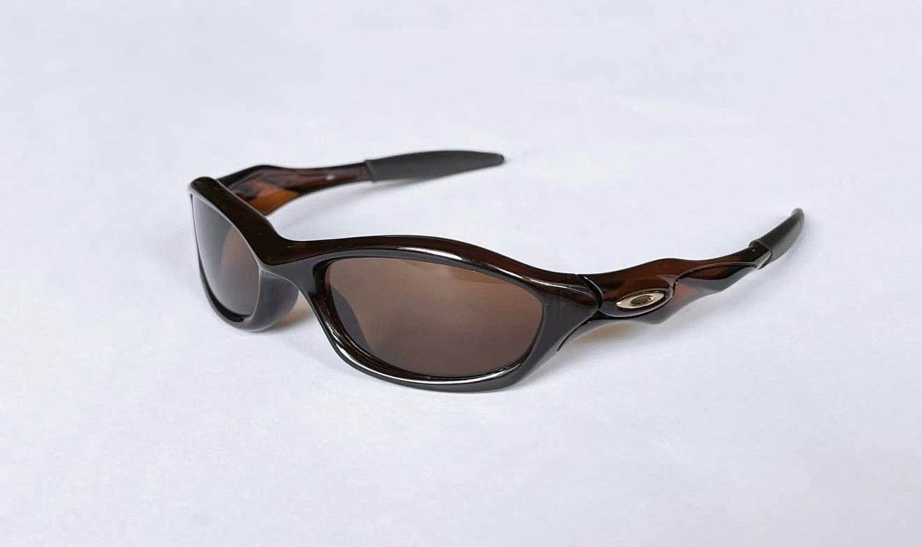 Vintage 2004 Oakley Unknown Rootbeer Gold Size ONE SIZE - 3 Thumbnail