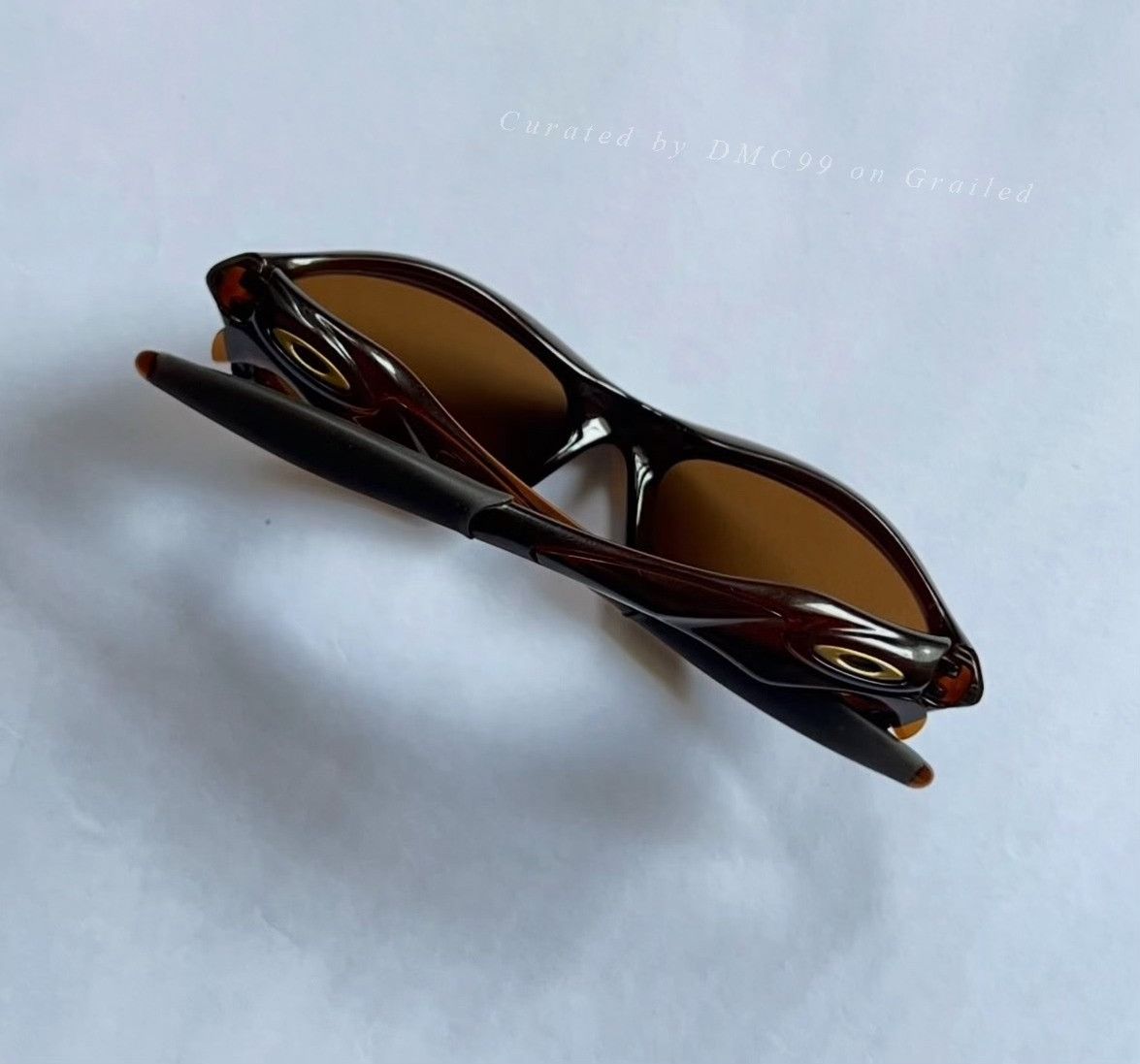 Vintage 2004 Oakley Unknown Rootbeer Gold Size ONE SIZE - 7 Thumbnail