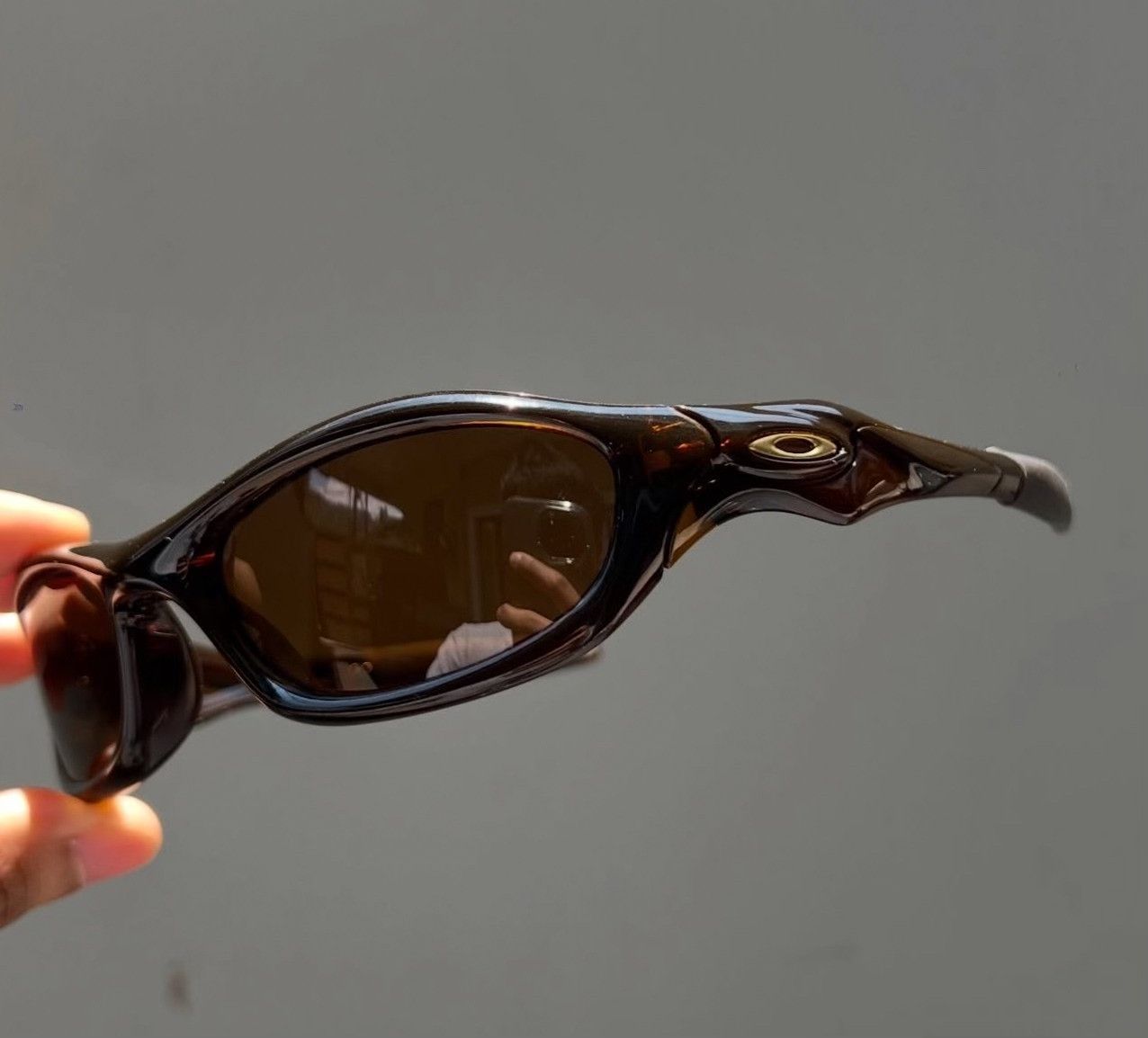 Vintage 2004 Oakley Unknown Rootbeer Gold Size ONE SIZE - 8 Thumbnail